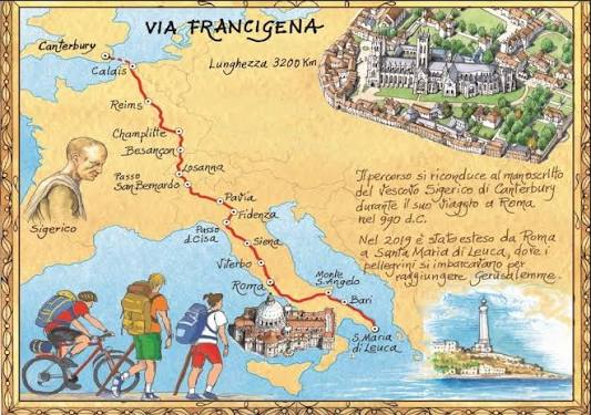 Cammini storici e via francigena